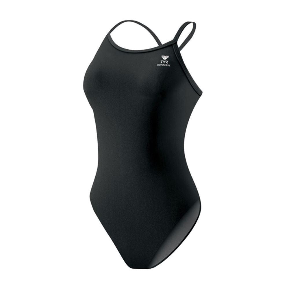 Black TYR Durafast One Piece Swimsuit